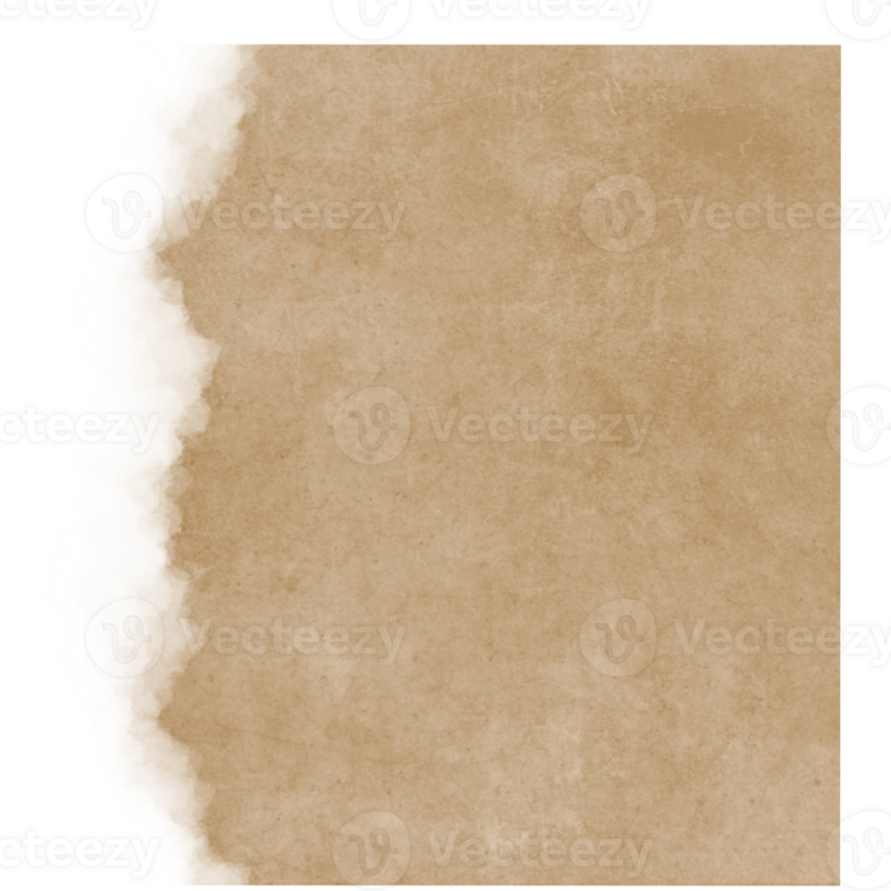 Ripped Old Paper Note Piece png