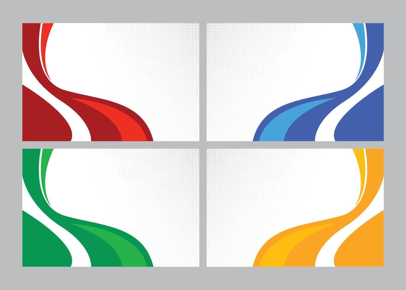 Background shape with different color and white space vector