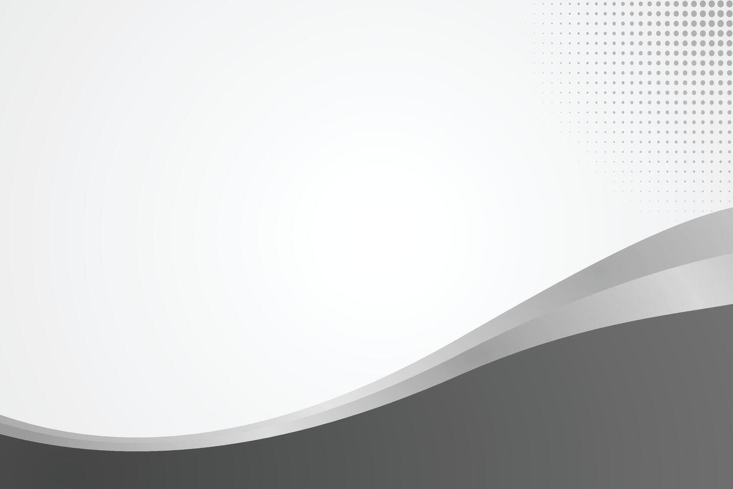 white background with grayscale shape vector