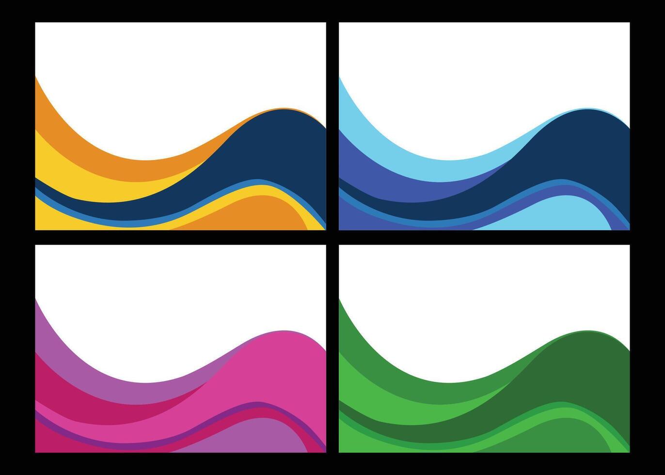 Background design with different color vector