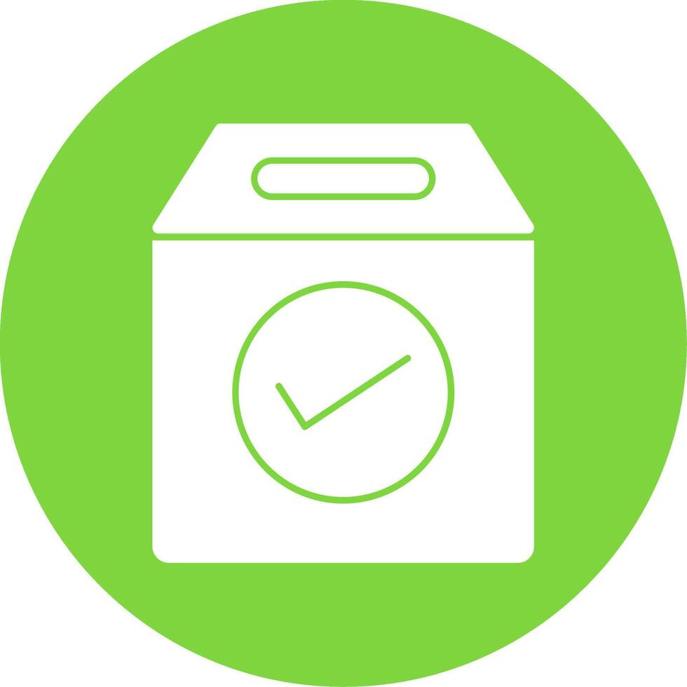 Checkbox Glyph Multi Circle Icon vector