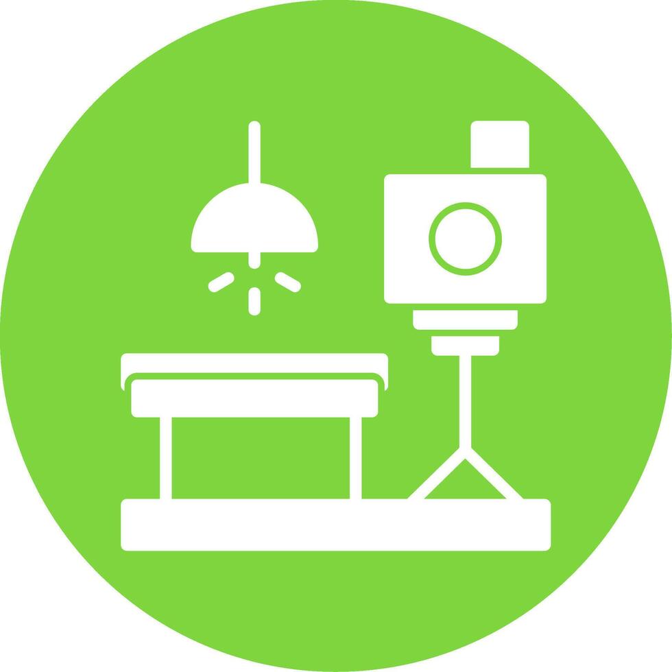 Photo Studio Glyph Multi Circle Icon vector