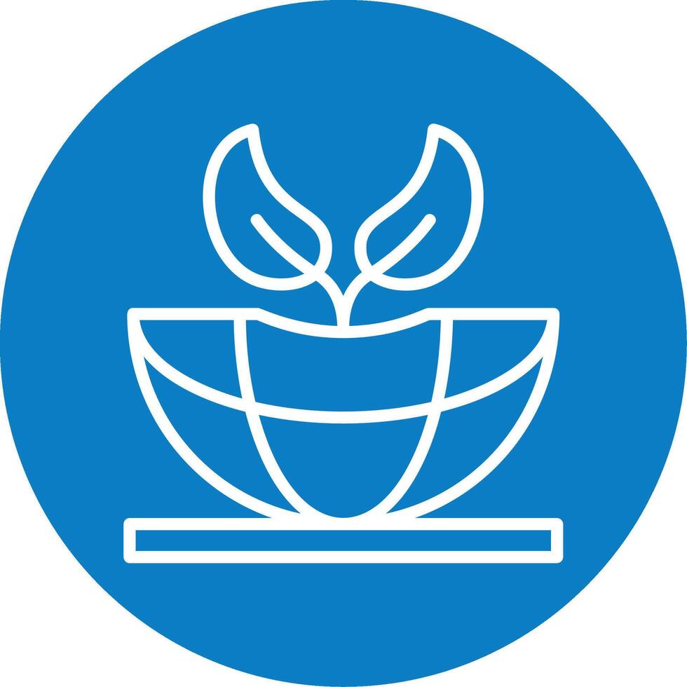 Sustainability Line Multi Circle Icon vector