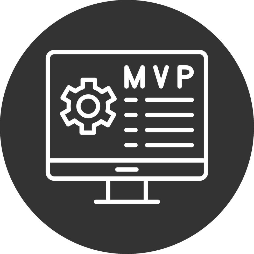 Minimum Viable Product Line Multi Circle Icon vector