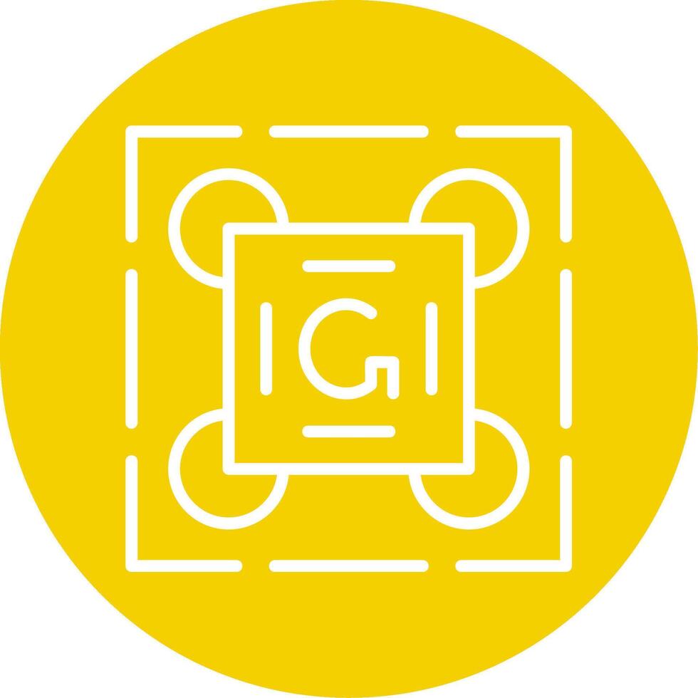 Gestalt Principles Line Multi Circle Icon vector