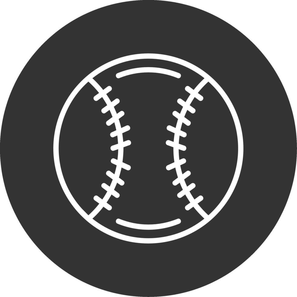 Baseball Line Multi Circle Icon vector