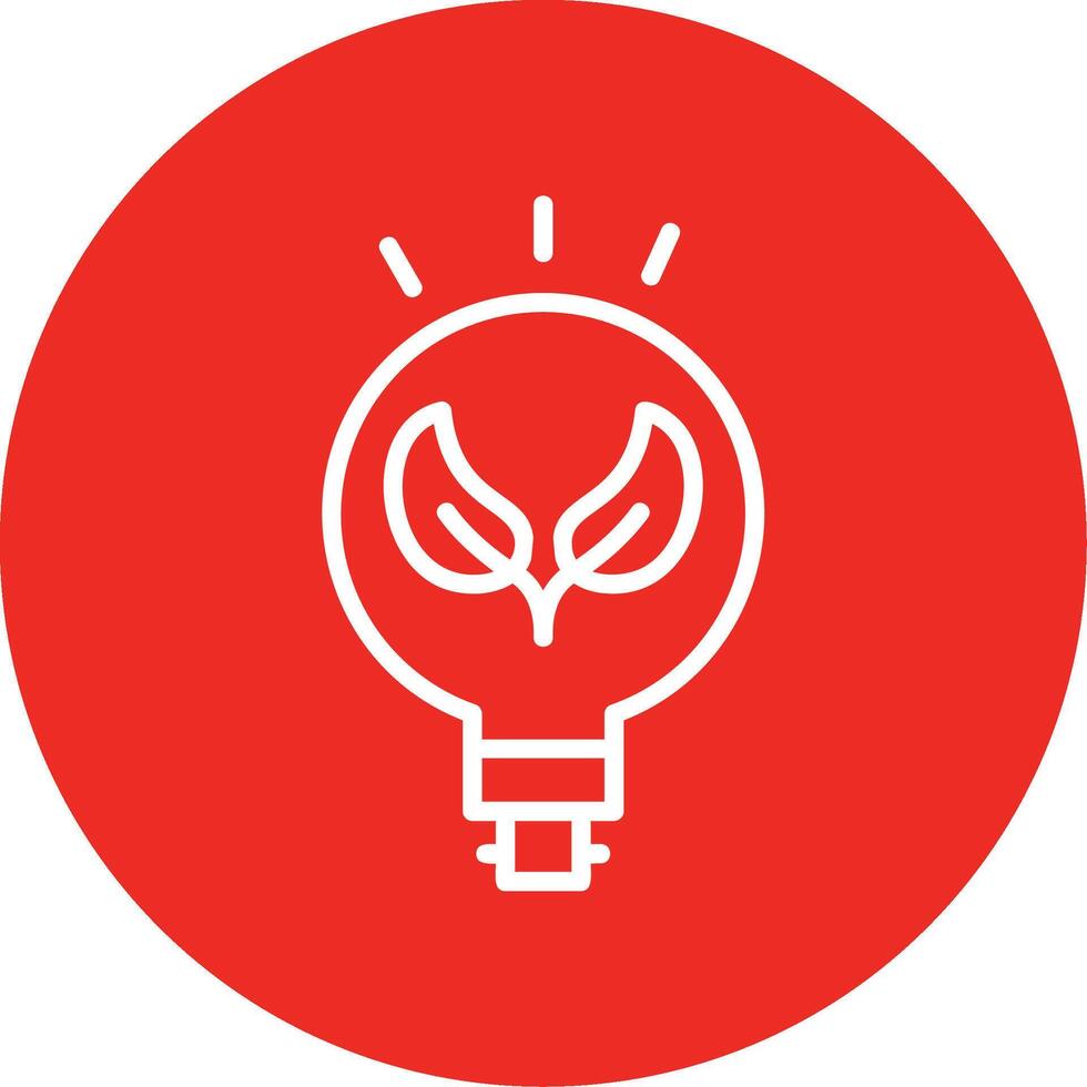 Energy Saving Line Multi Circle Icon vector
