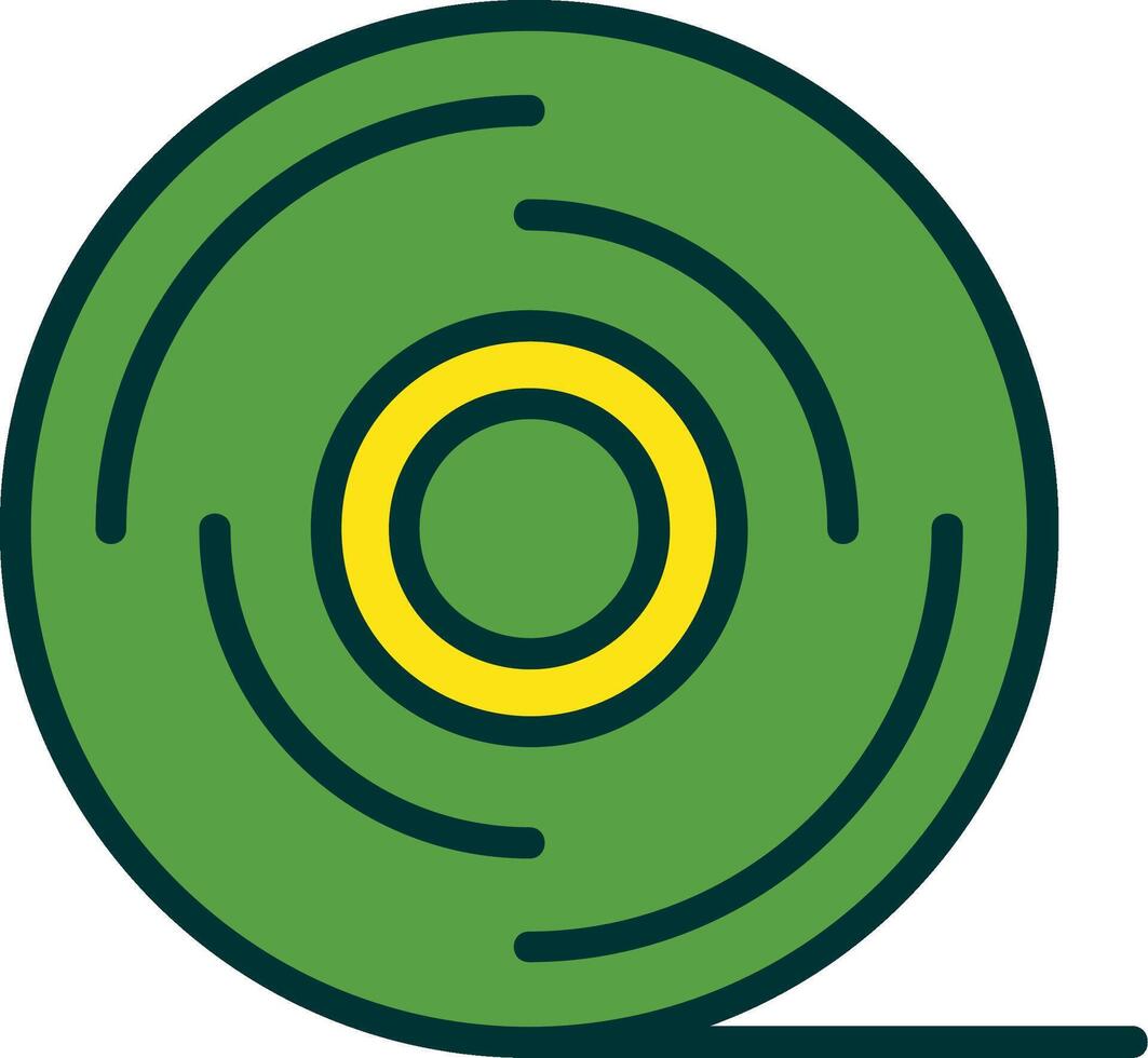 Adhesive Tape Filled Two Color Icon vector