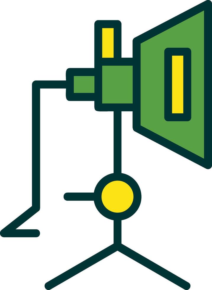 Softbox Filled Two Color Icon vector