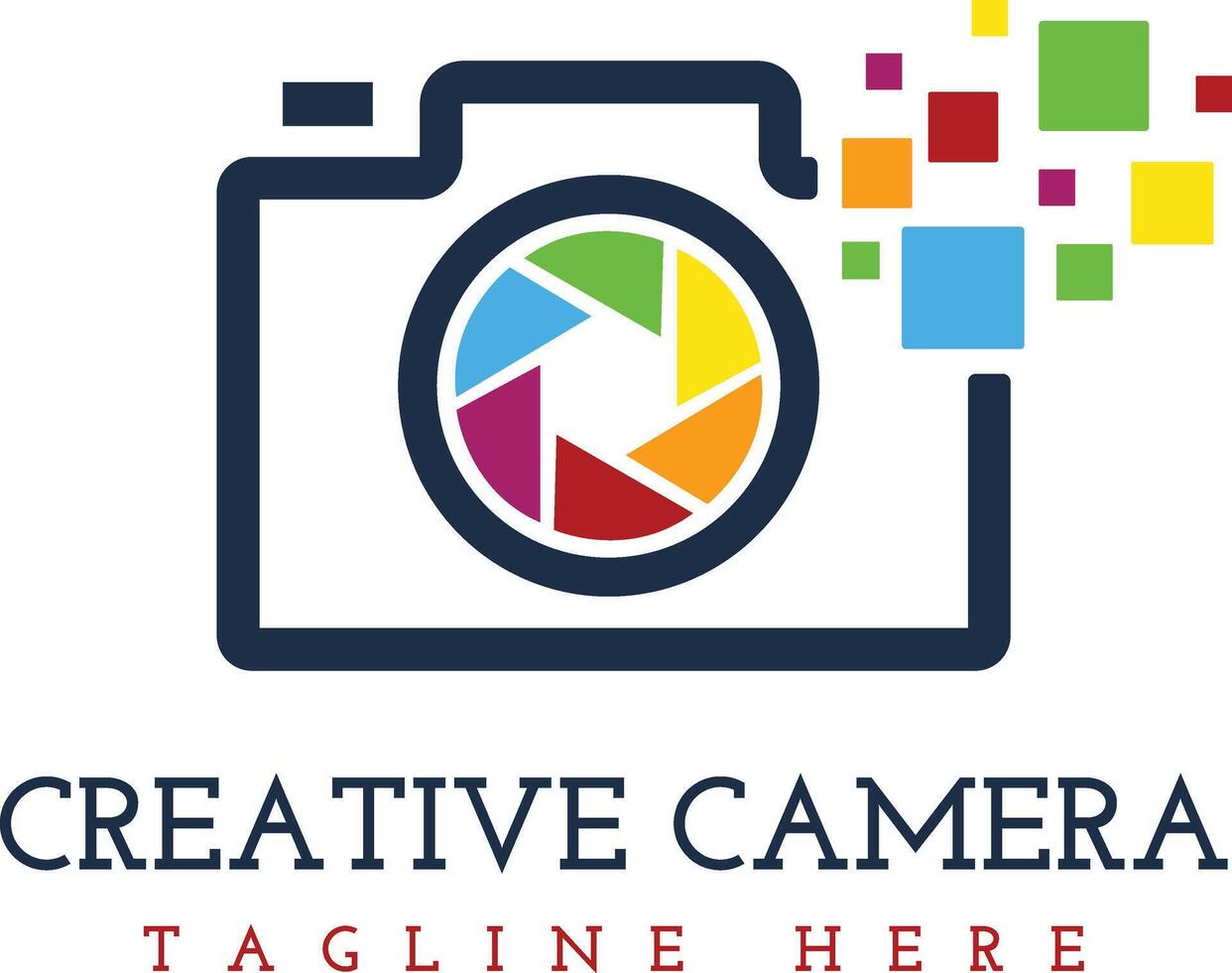 Stylish Camera Icon for Photography and Creative Projects vector