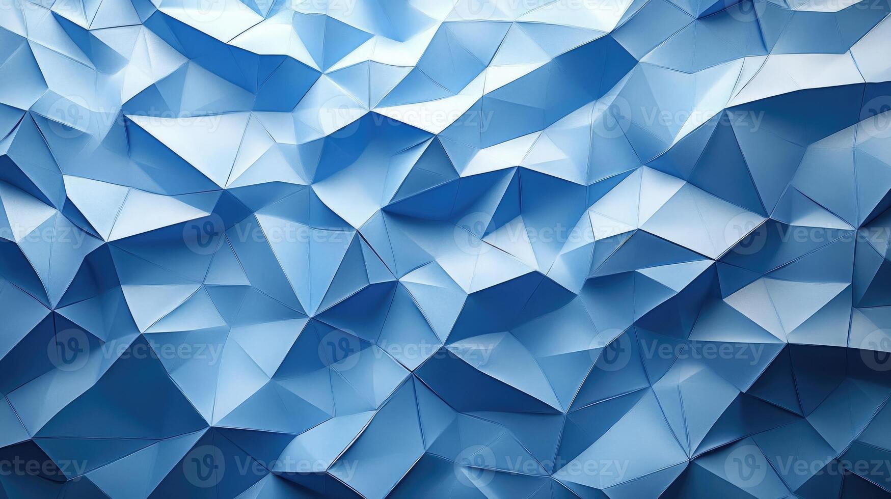 Light blue abstract polygonal background creating stunning visual effect photo