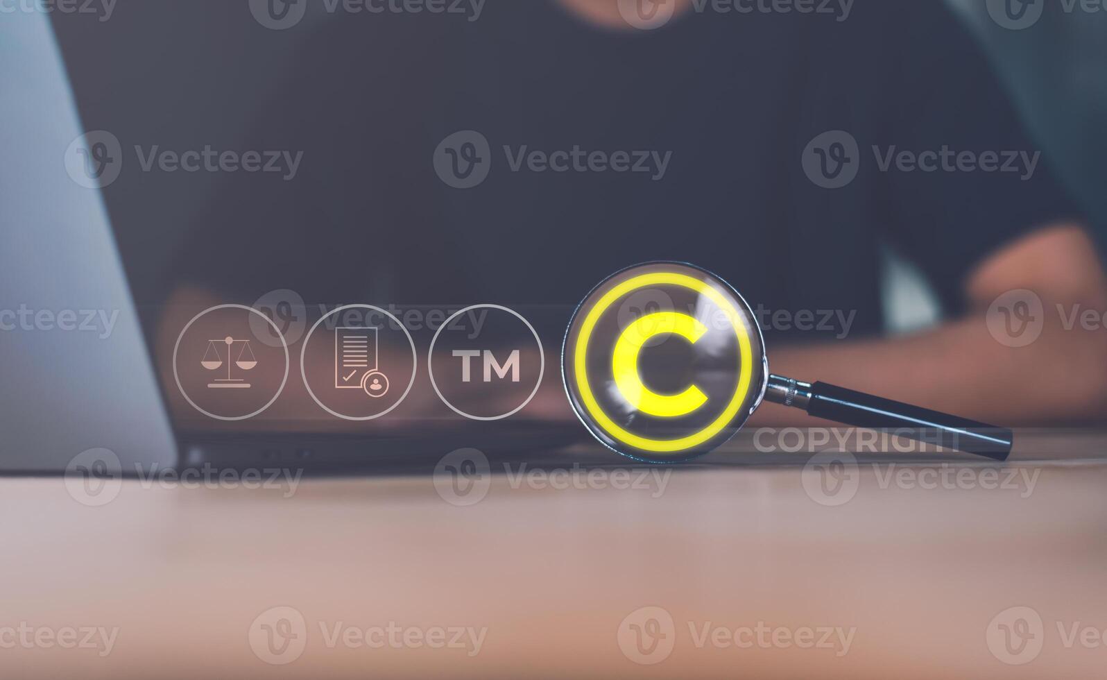 concepts of copyright or intellectual property patents, piracy protection, proprietary representation, legitimate innovations and inventions, patent campaigning photo
