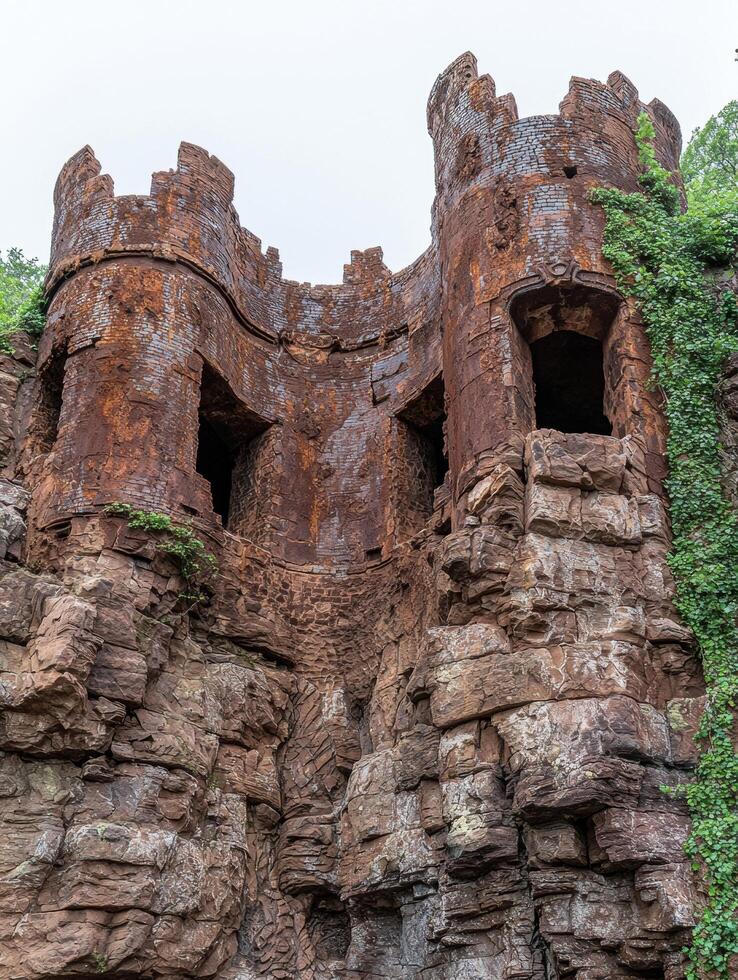 Majestic Ruined Castle Towers photo