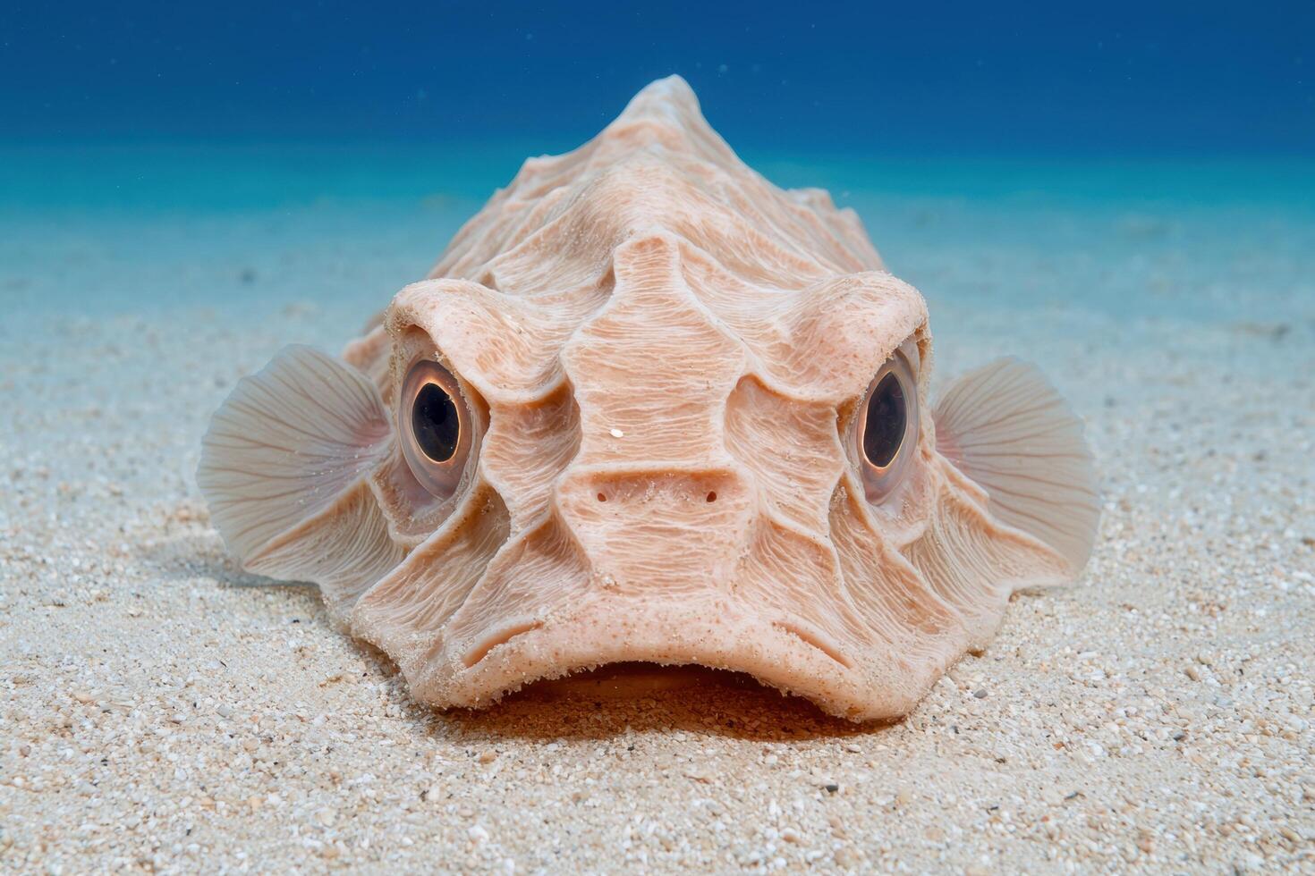 Close up of a unique and intriguing marine creature photo