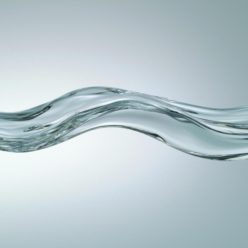 Flowing water abstract background photo
