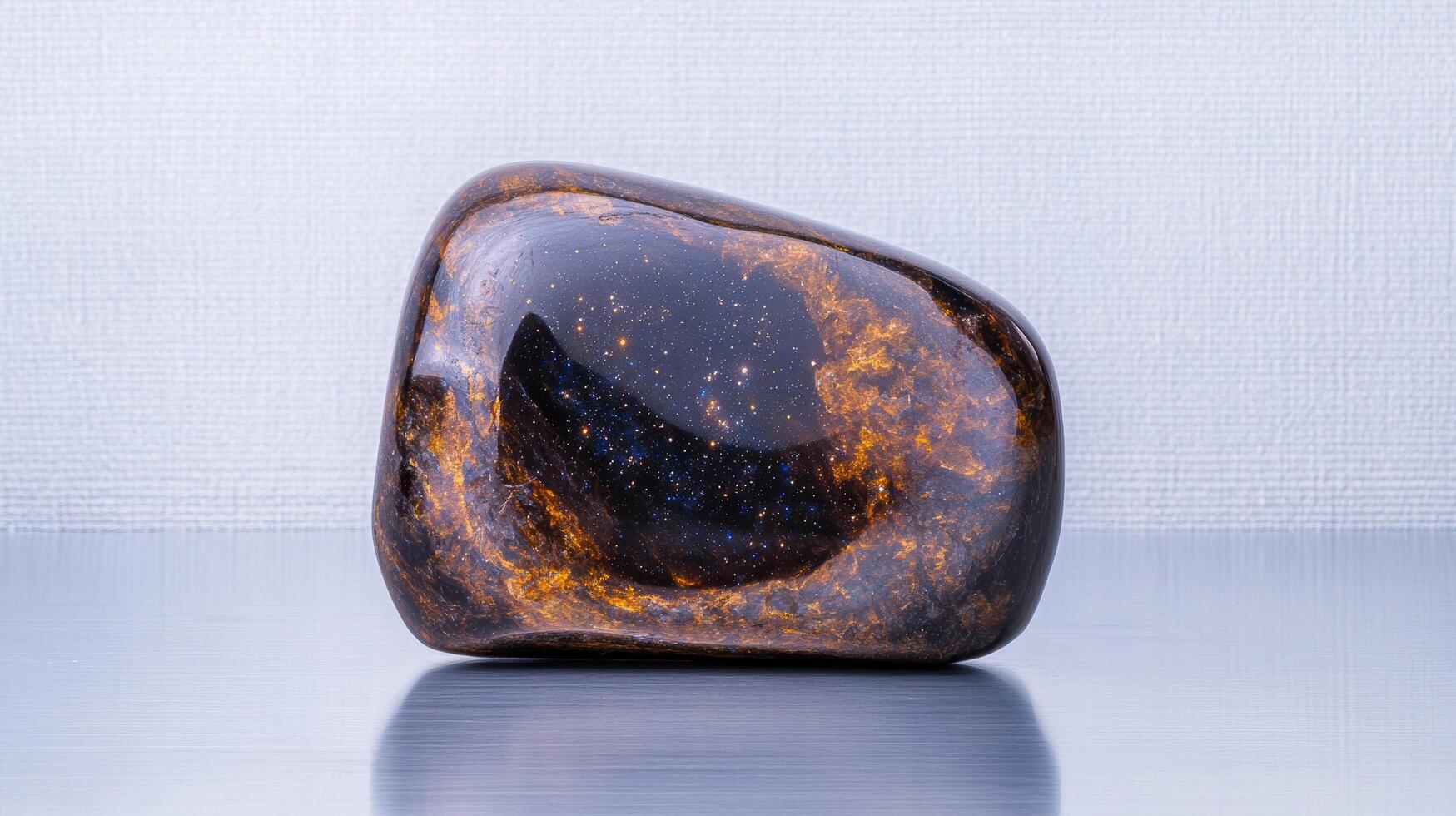 Sparkling cosmic stone photo