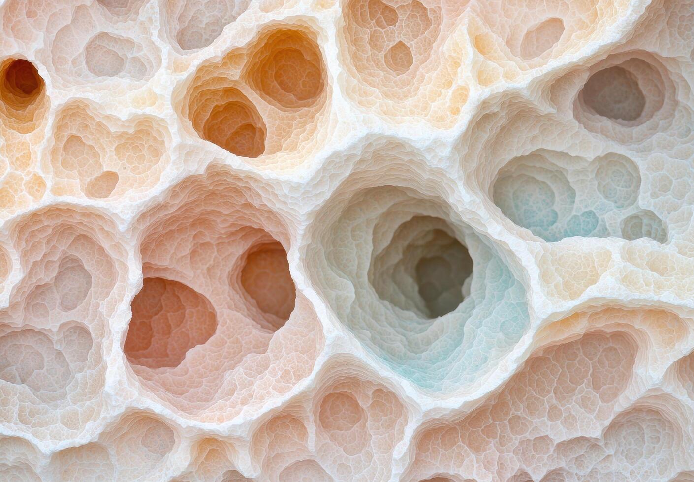 Intricate natural patterns and textures photo