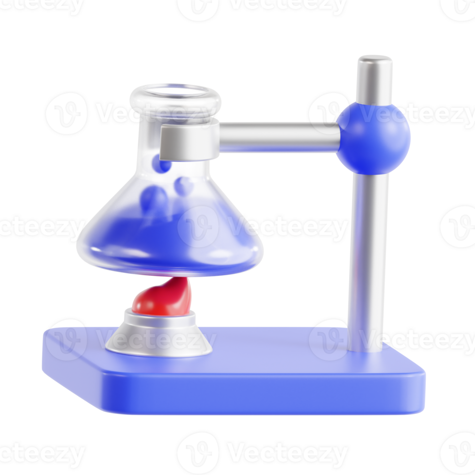3D Conical Icon Illustration Render png