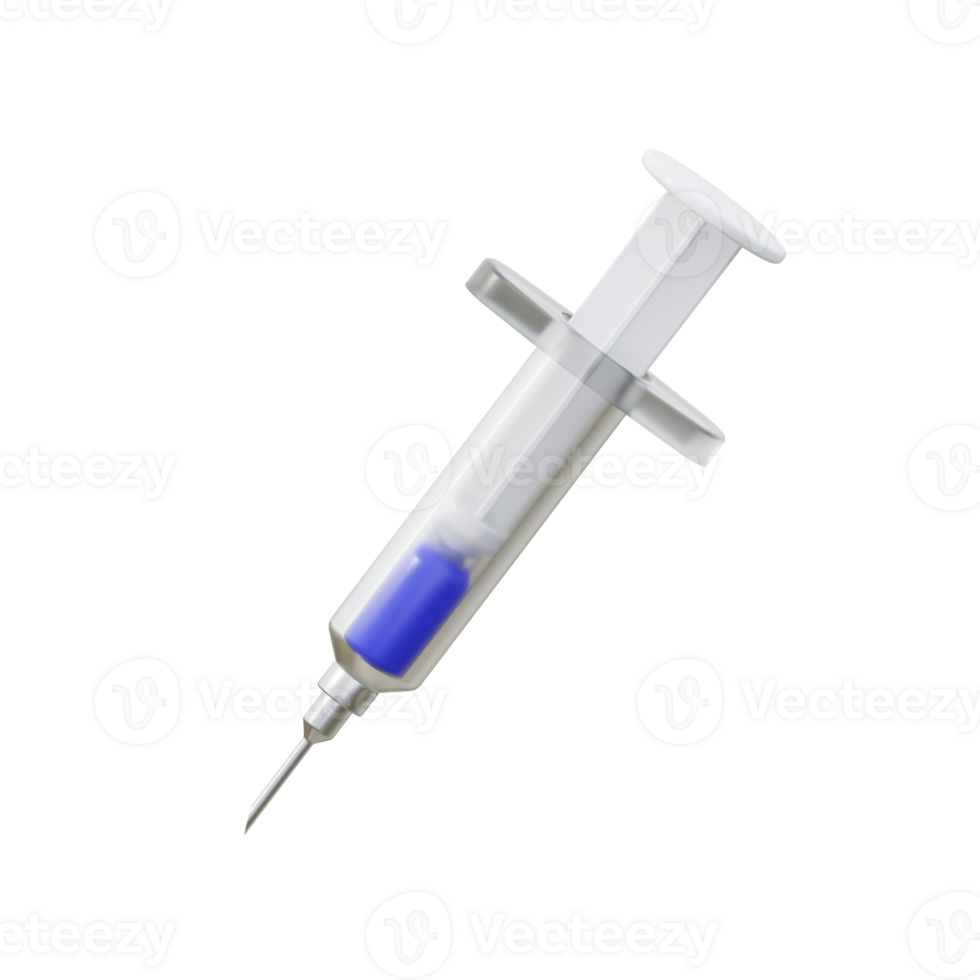 3D Injection Icon Illustration Render png