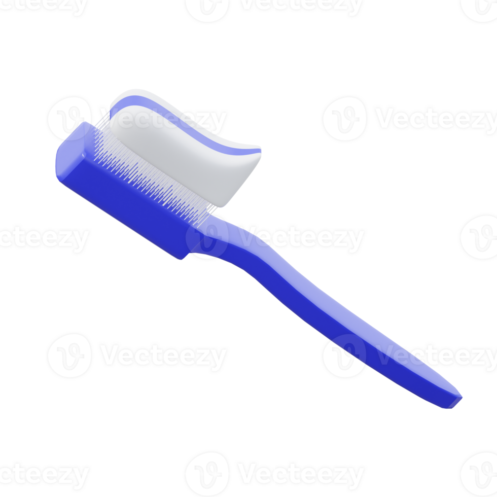 3d dent brosse icône illustration rendre png