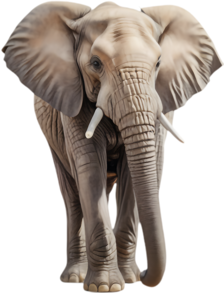 African Elephant Clipart for Social Media Wildlife Content. . png