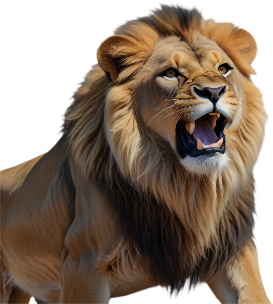 Fierce Lion Clipart for Branding and Marketing Materials. . png