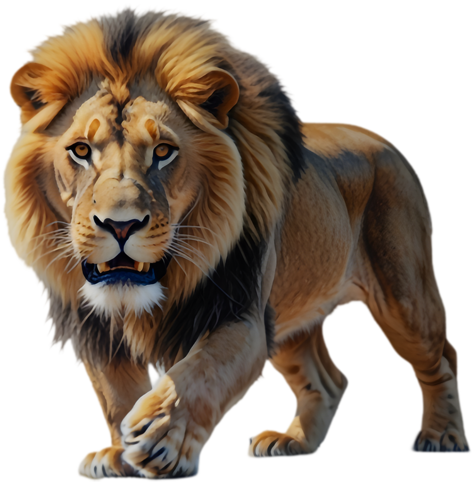 Iconic Lion Clipart Depicting the King of Beasts. . png