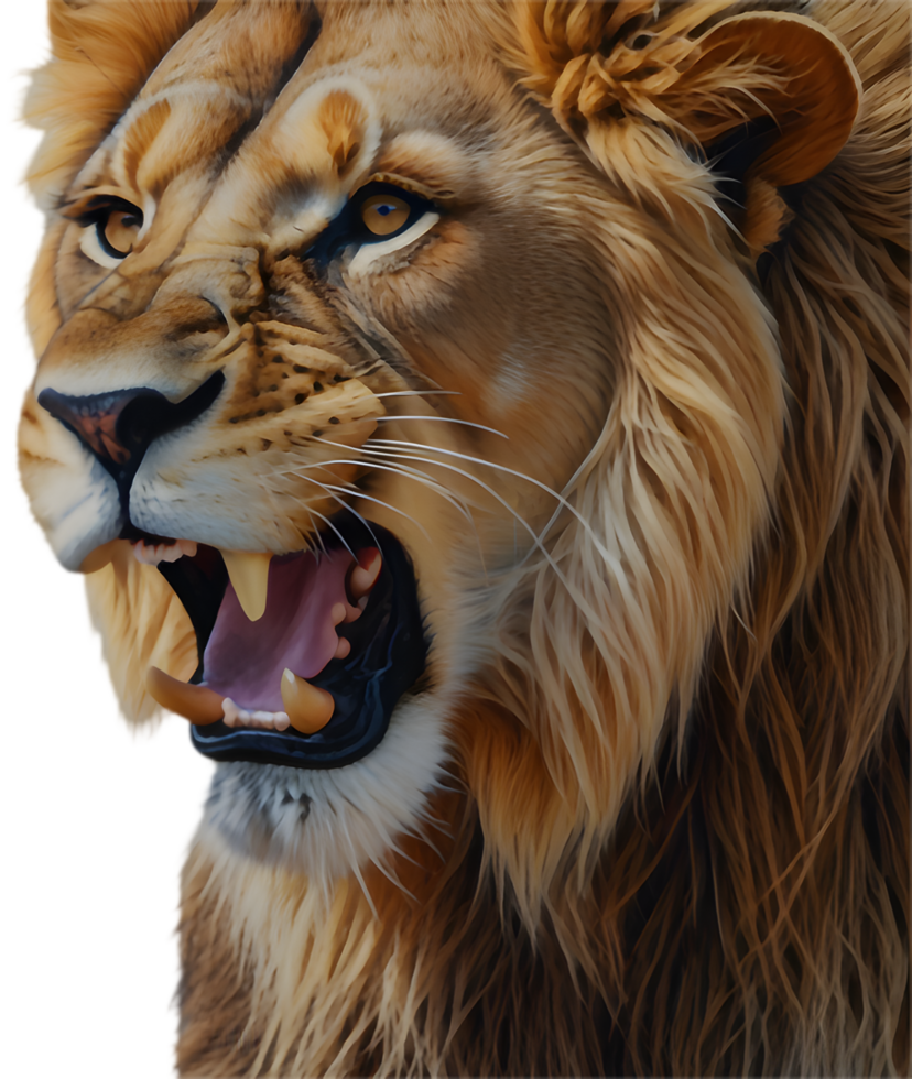 Professional Lion Clipart for Environmentalist and Wildlife Advocates. . png