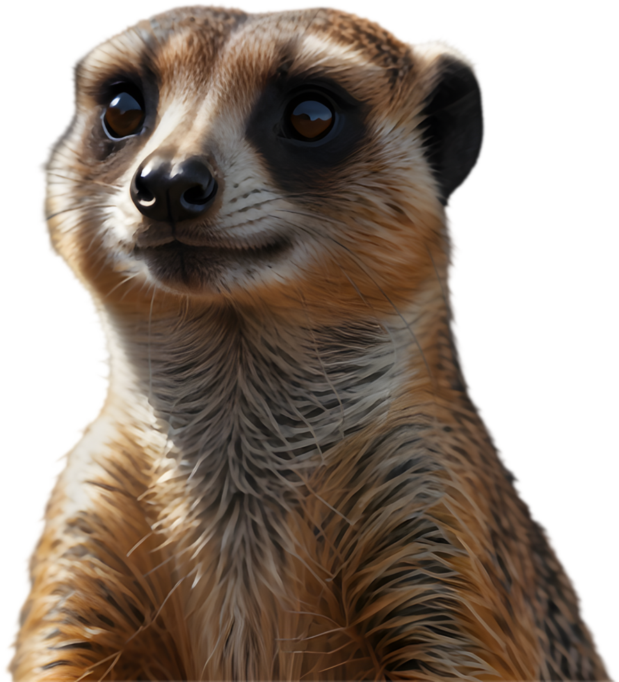 Playful Meerkat Clipart for Storybooks and Educational Projects. . png
