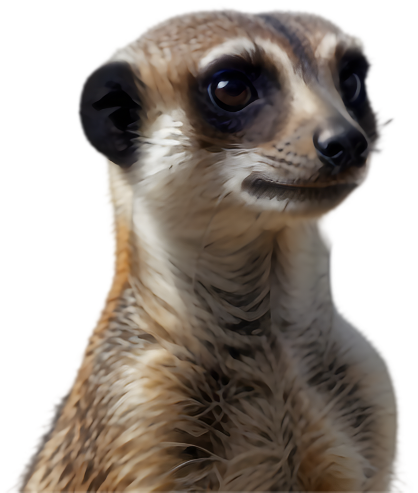 Charming Meerkat Clipart for Wildlife Education and Awareness. . png