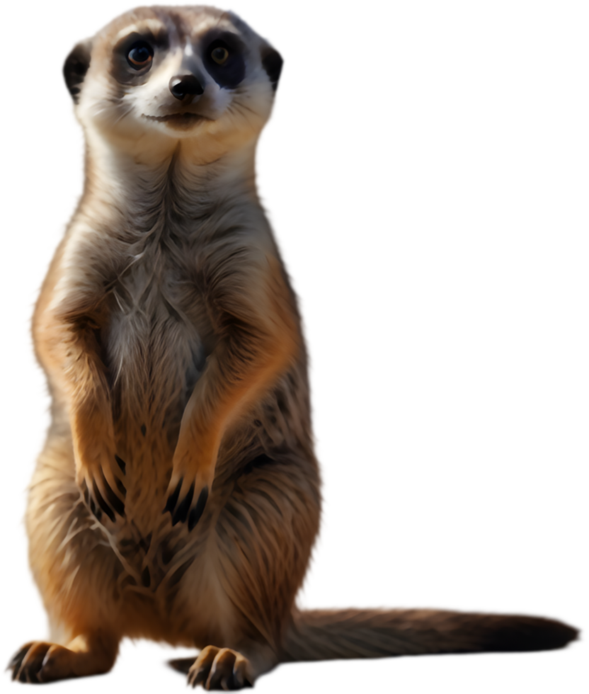 Charming Meerkat Clipart for Safari-Themed Childrens Projects. . png