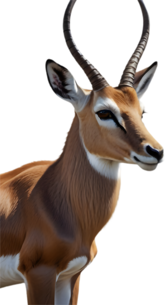Elegant Springbok Clipart for Nature and Wildlife Enthusiasts. . png