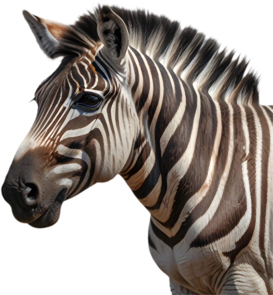 Unique zebra clipart for online graphics projects. . png