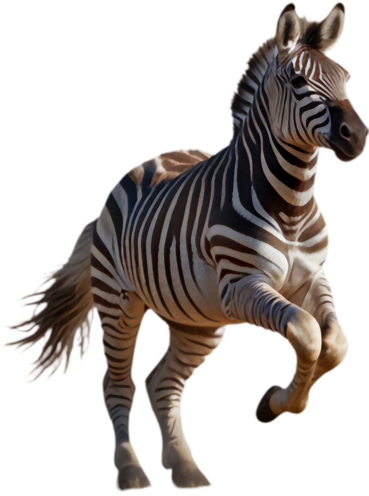 Simple zebra clipart for school and classroom projects. . png