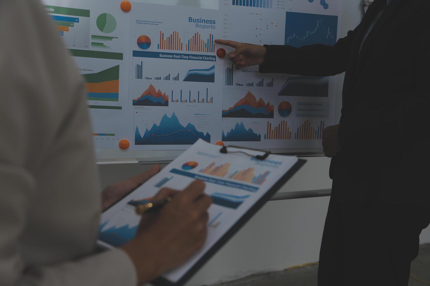 Business Documents, Auditor businesswoman checking searching document legal prepare paperwork or report for analysis TAX time,accountant Documents data contract partner deal in workplace office photo