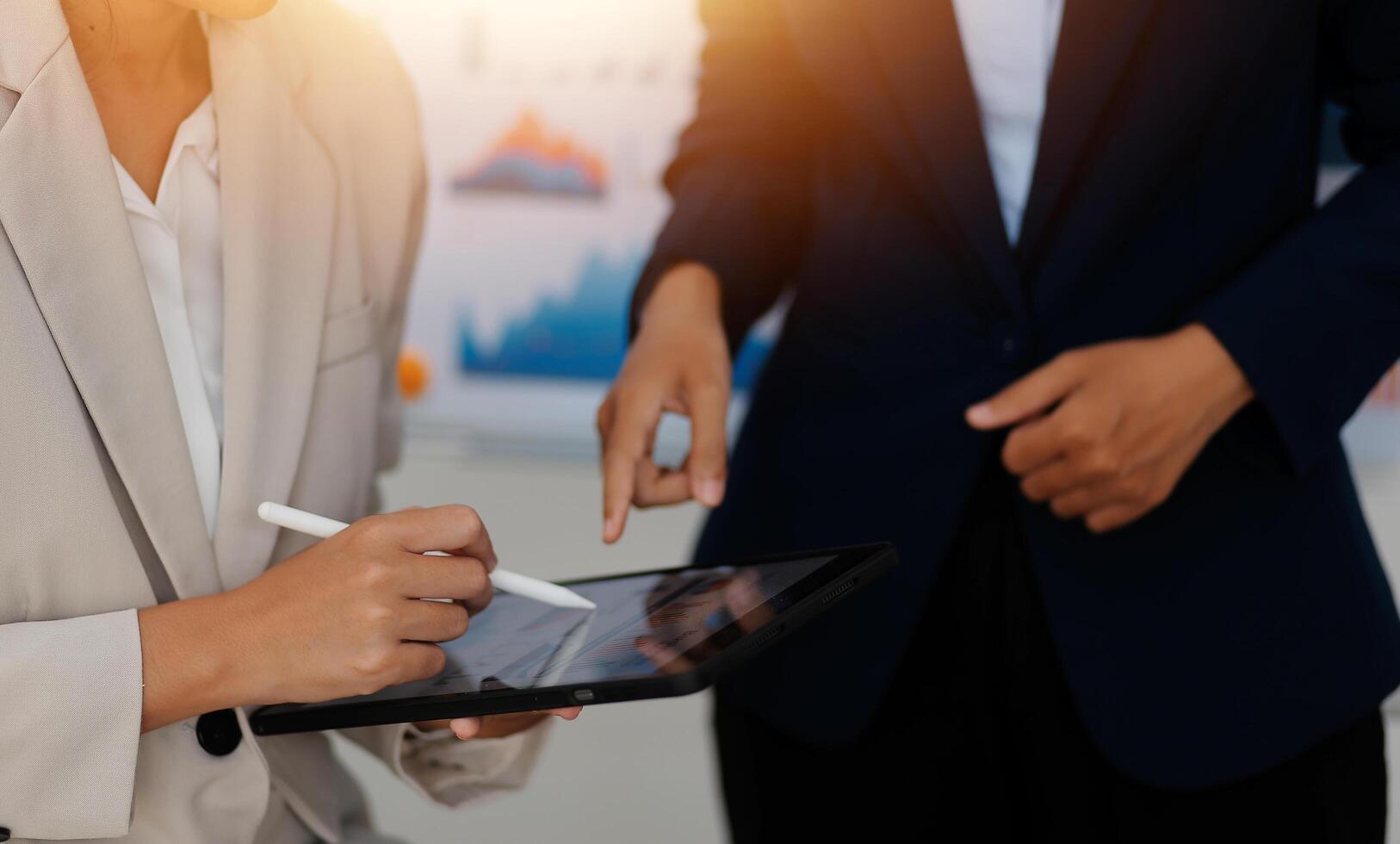 Business Documents, Auditor businesswoman checking searching document legal prepare paperwork or report for analysis TAX time,accountant Documents data contract partner deal in workplace office photo