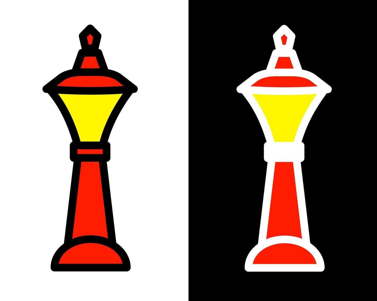 park lamp, featuring detailed carvings and a classic finish, adding a regal touch to formal gardens vector