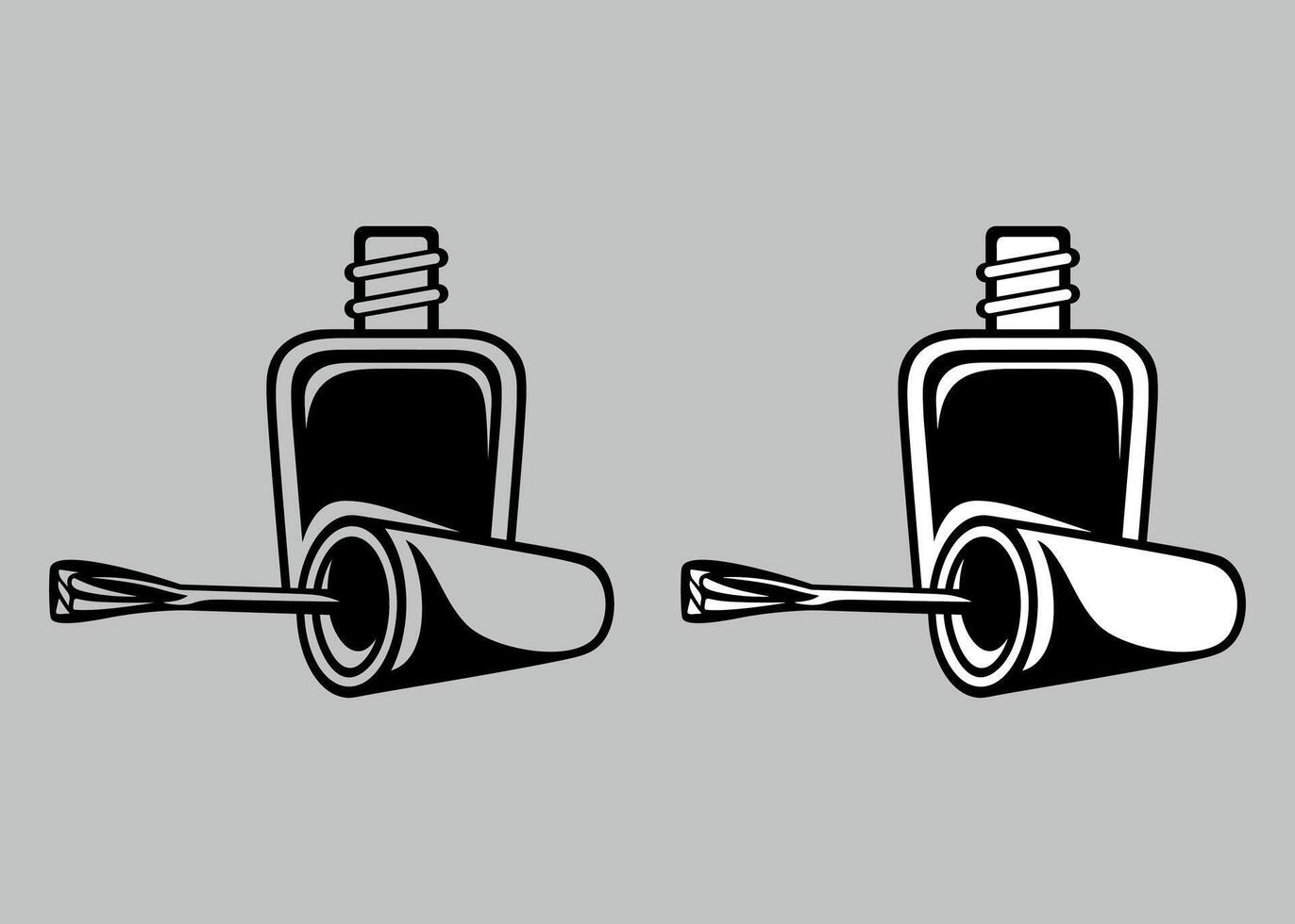 nail polish icon isolated vector