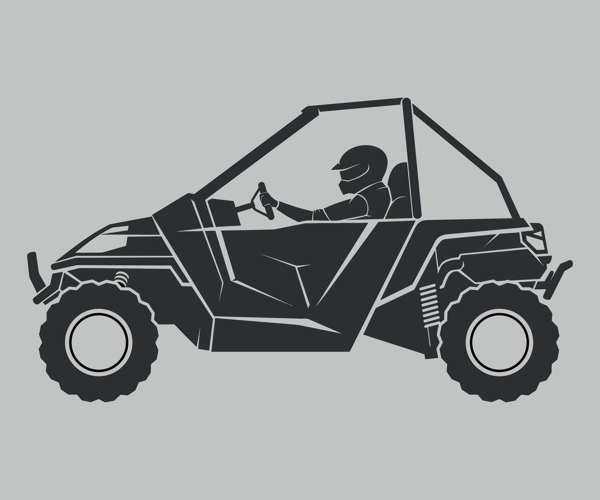 buggy car icon vector