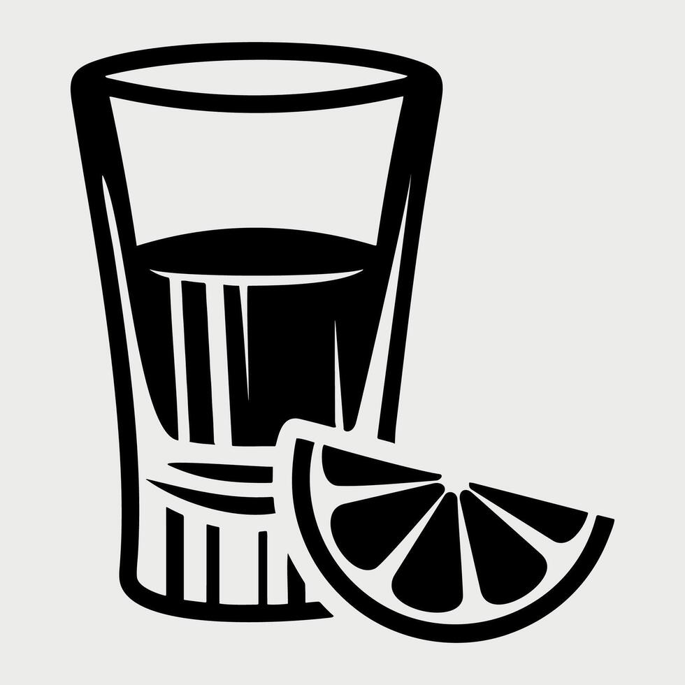 drink glass icon isolated vector