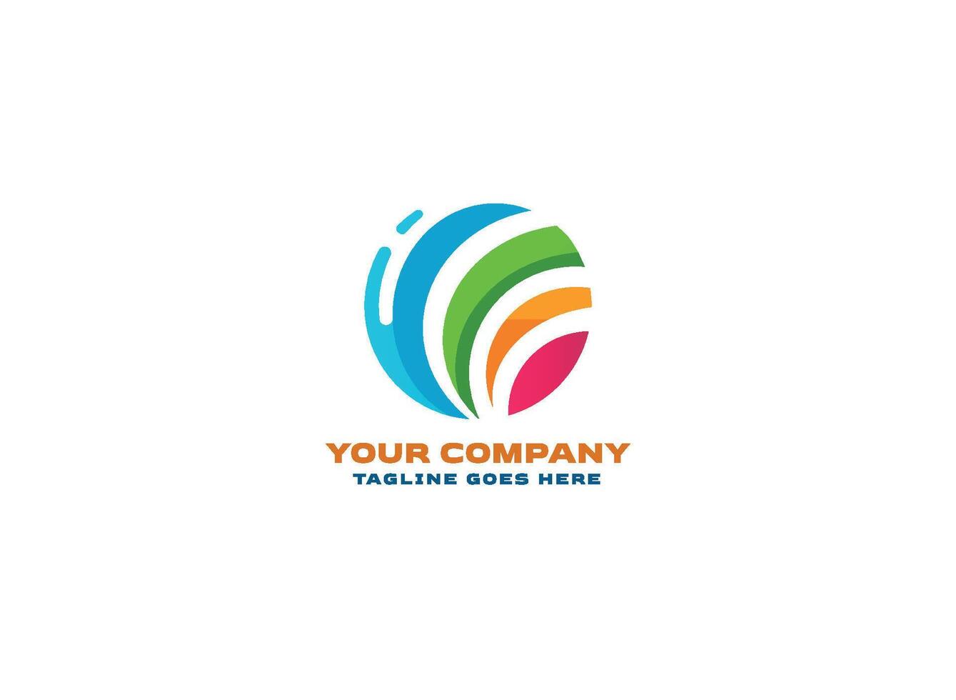 Colorful Technology Logo vector