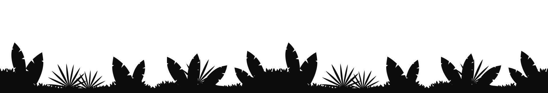 tropical rainforest Jungle background vector