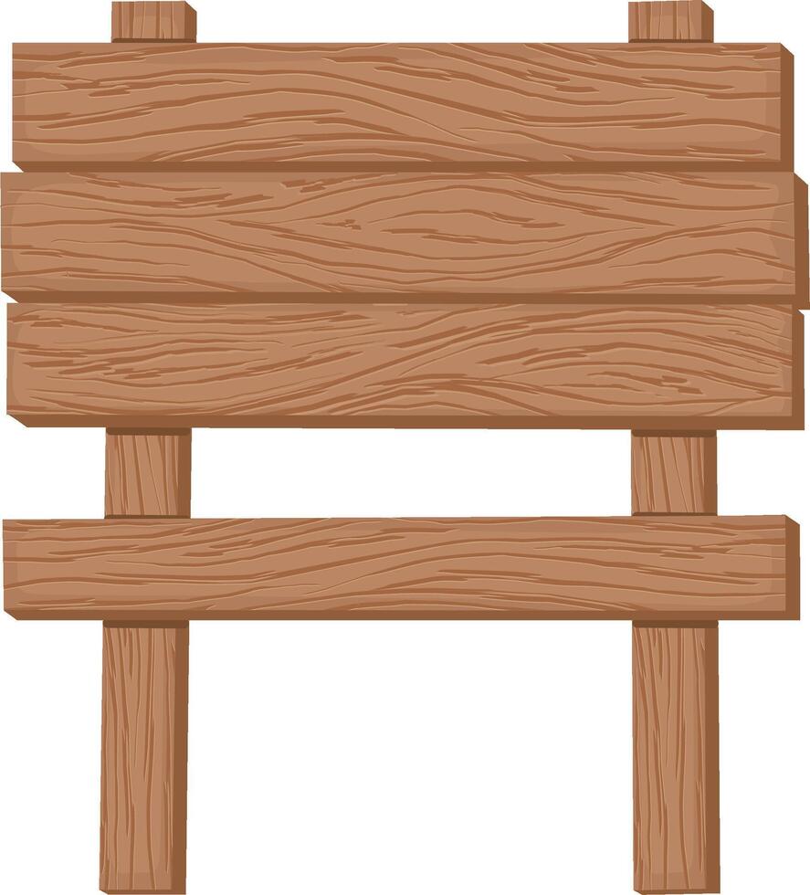Wooden Sign Post Banner Board vector