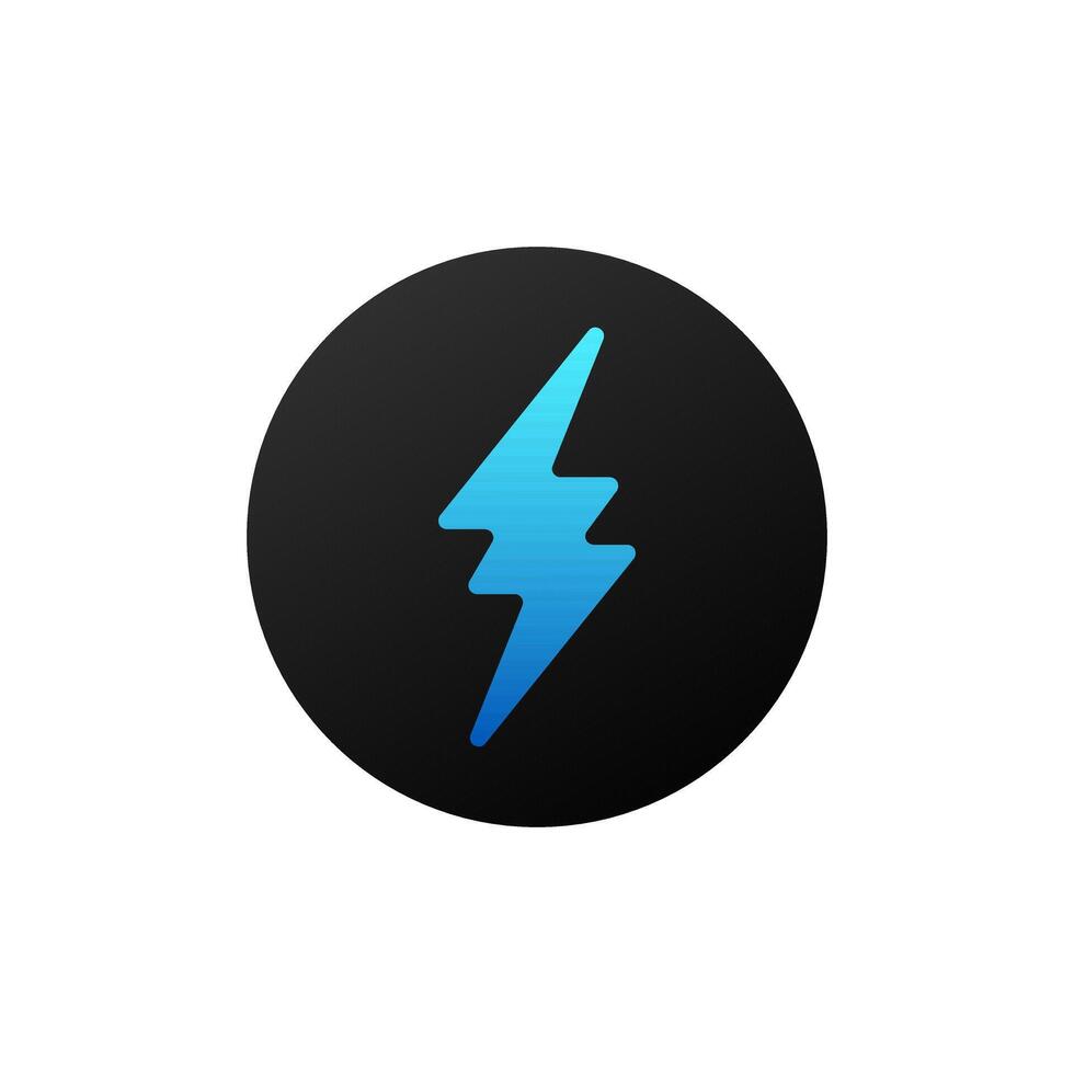 High Power Flash Bolt and Thunder vector