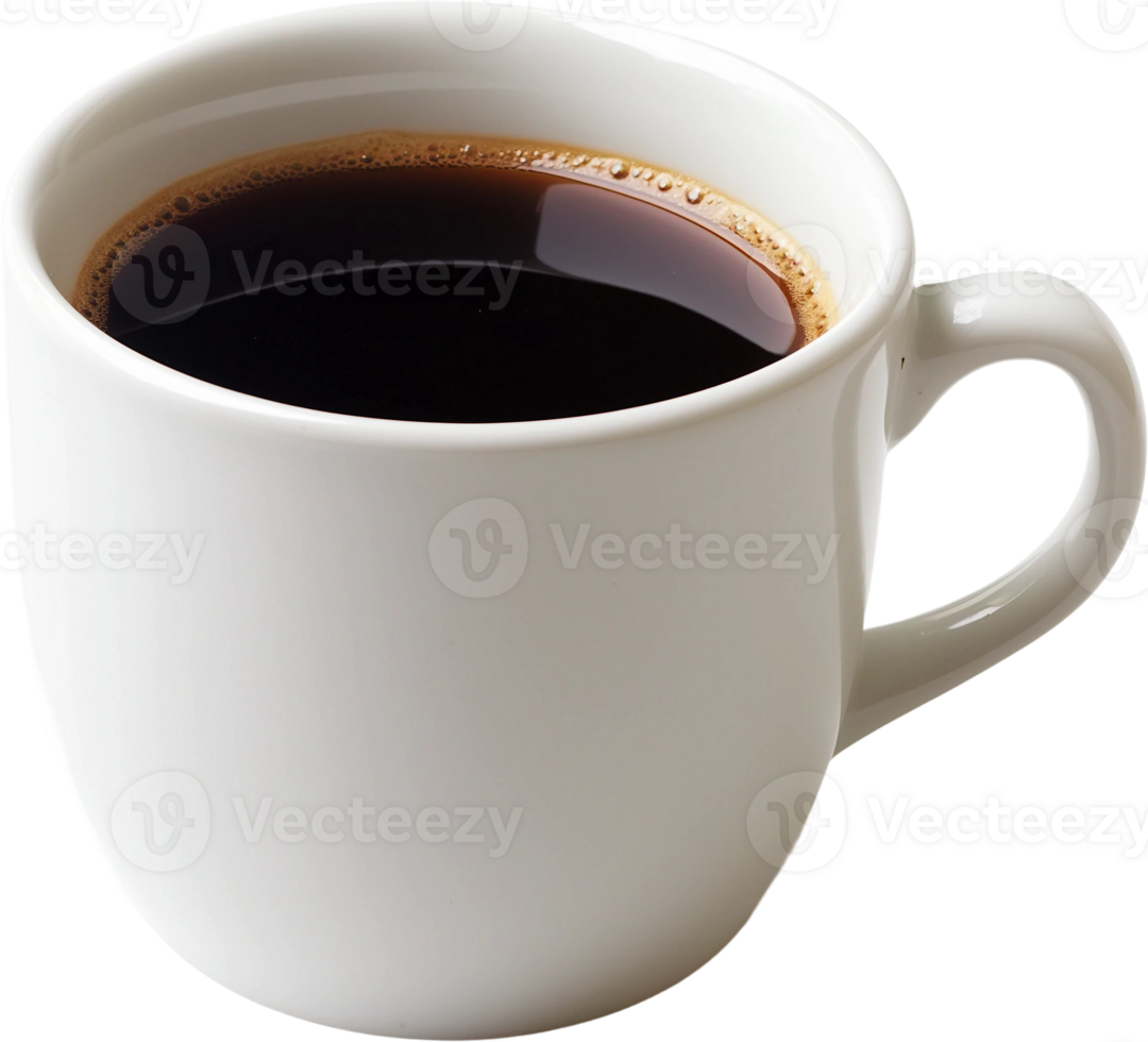 a cup of coffee on a transparent background png