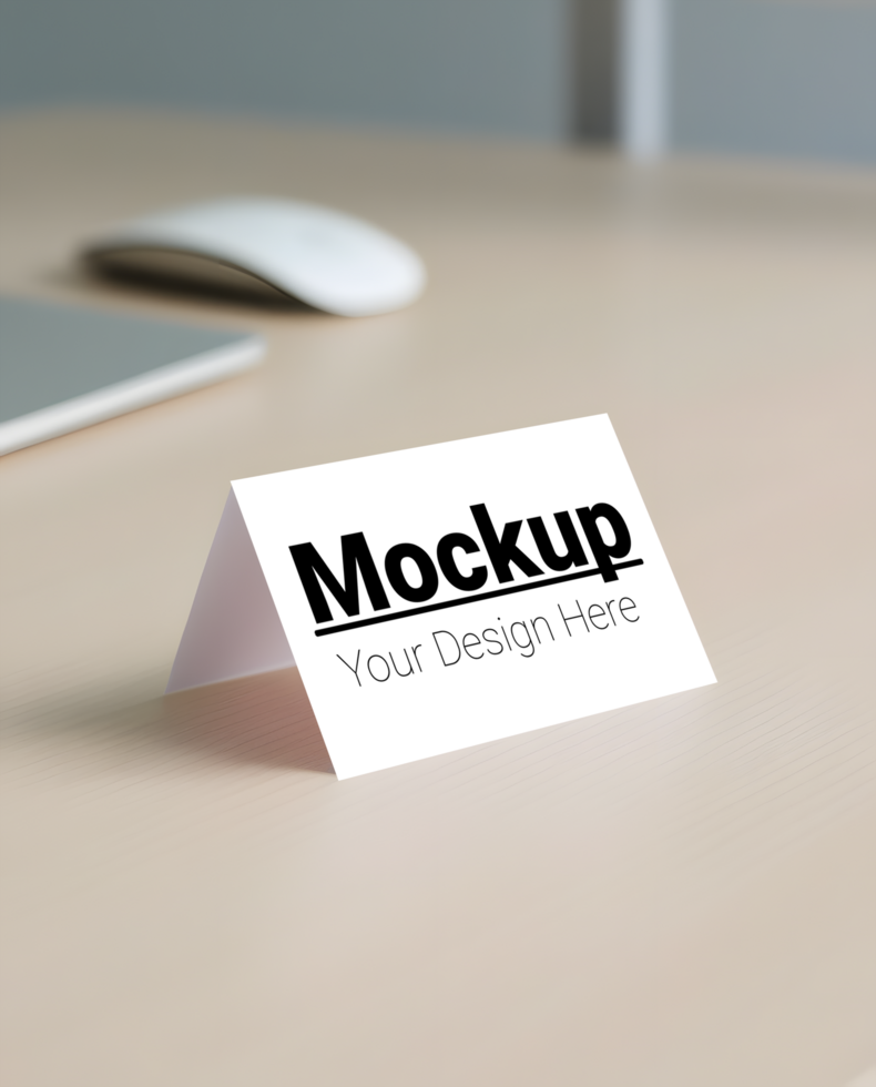 Minimal Office Greeting Mockup psd