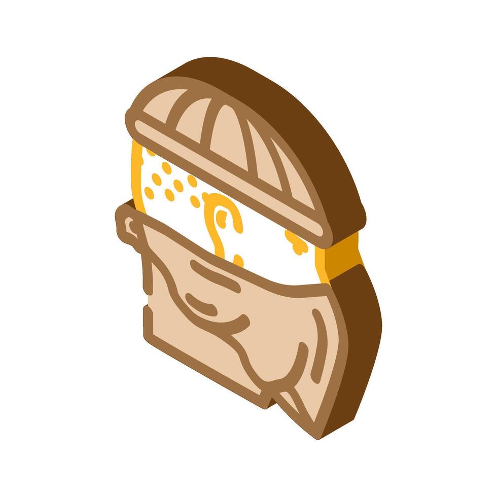 fraud crime isometric icon illustration vector