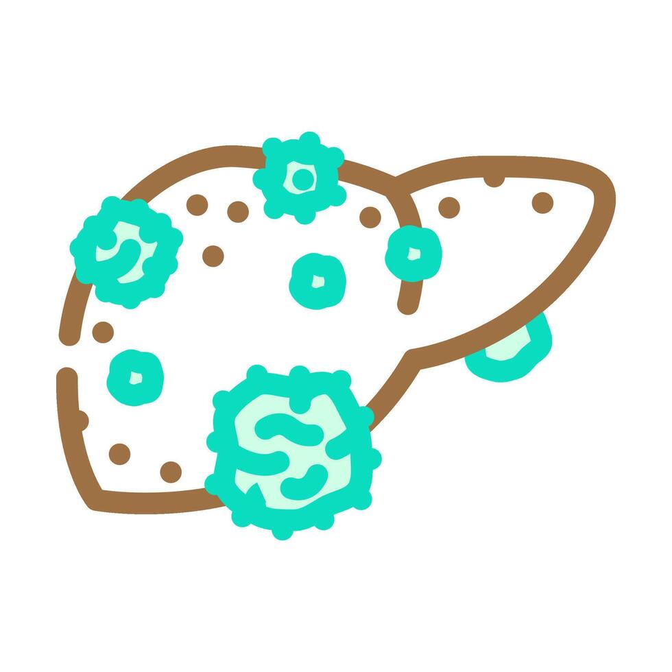 psoriasis man disease color icon illustration vector
