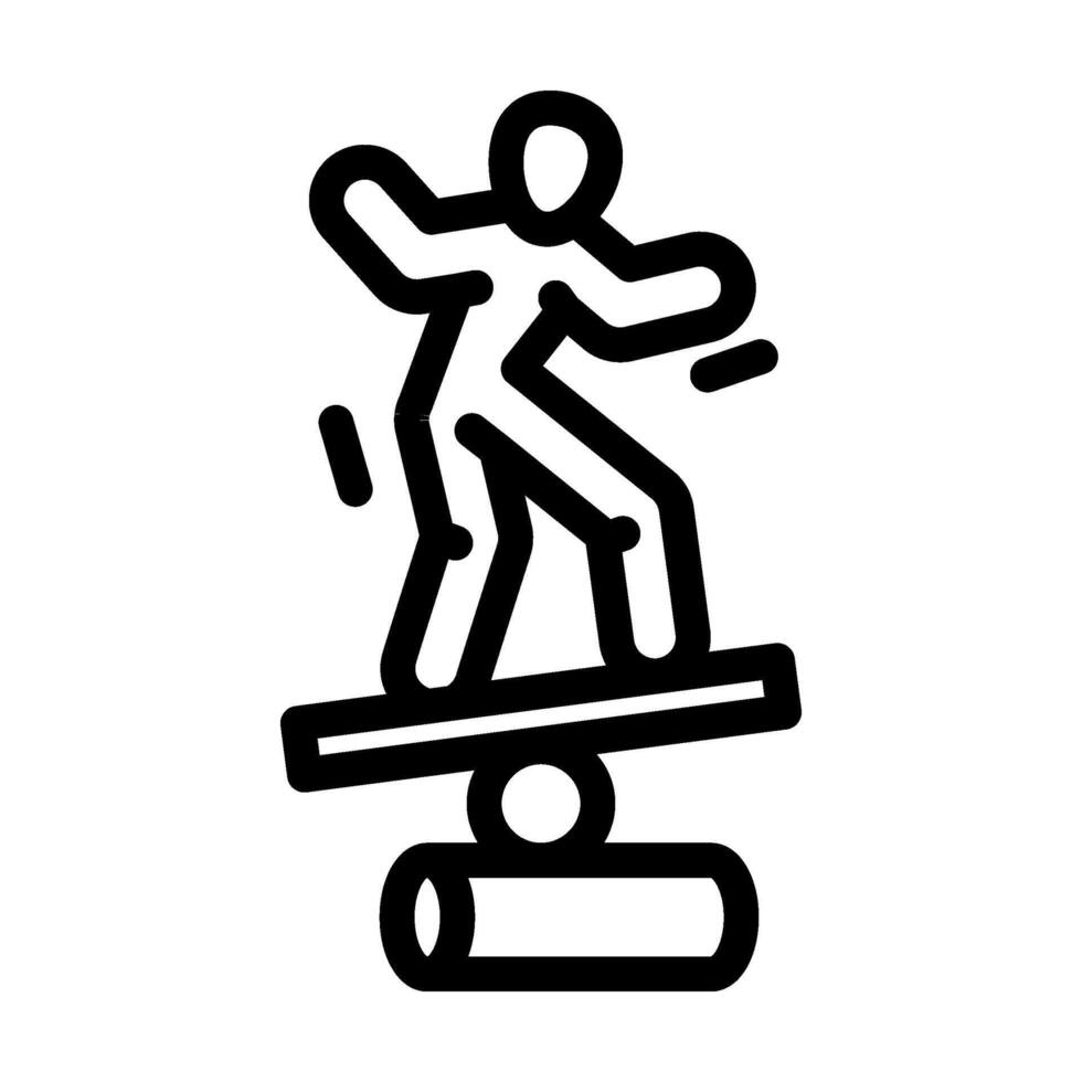 adaptability success life line icon illustration vector