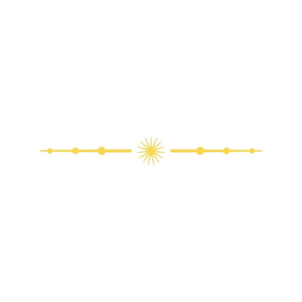 constellation celestial divider border cartoon illustration vector